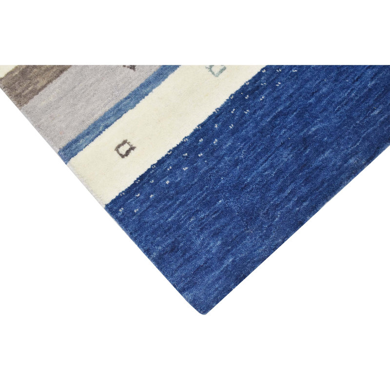 Hand Knotted Wool Geometric Indoor Rug