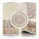 Alfa Rich Ultra-Thin Oriental Gold Washable Non-Slip Area Rugs for Living Room Bedroom Kitchen