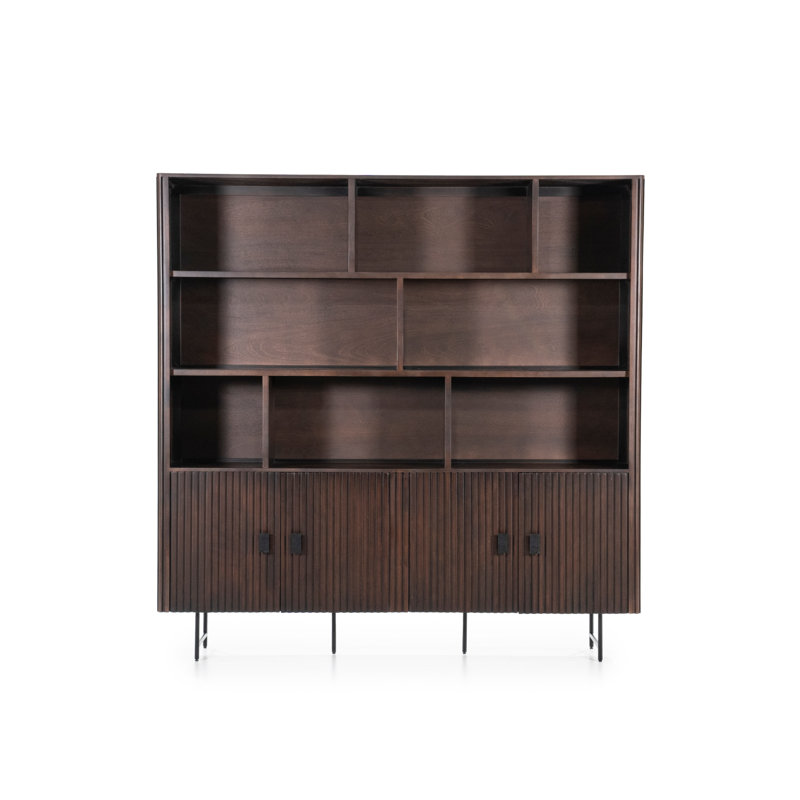 Cabinet Storage Bookcase, Brown