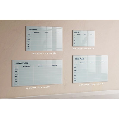 Magnetic Glass Dry Erase Board