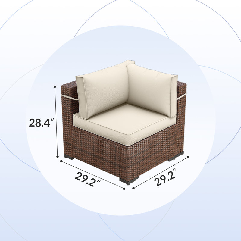 8-Person Outdoor Seating Group with Fire Pit Table & Coffee Table, White