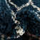 Red Barrel Studio® Ruby Trellis Shag Rug Navy Blue