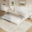 Base de lit plateforme avec tête de lit-956246327-956246325