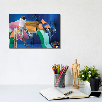 Street Photography XLII by Glauco Meneghelli - Wrapped Canvas Print