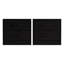 Deux tables de chevet en noir-129434165