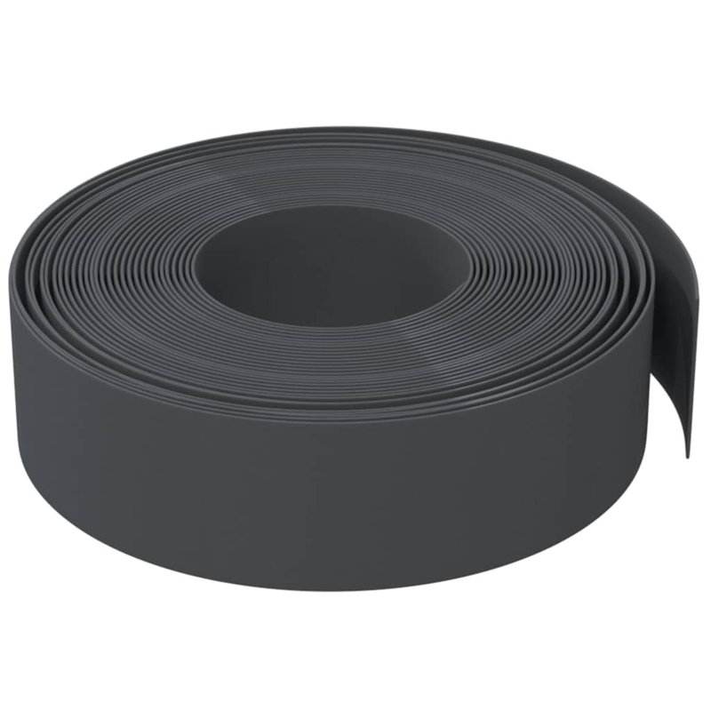 Ayobola 5000 cm W Lawn Edging Fencing, Grey, 50 x 0.15m