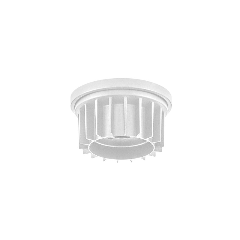 Ensemble de ventilateur de plafond encastré Draughtsman, Blanc