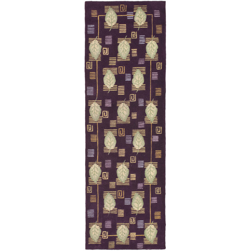 Berkley Wool Pile Floral Rug, Runner 2'6" x 10'