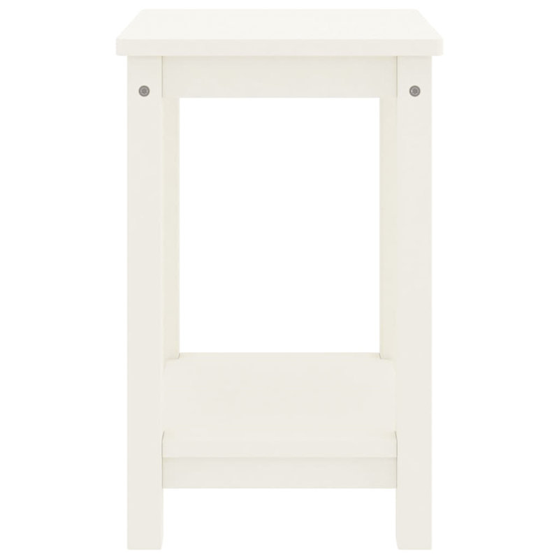 35cm W Solid Wood Bedside Table