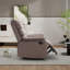 Fauteuil inclinable manuel moderne en similicuir-388102084