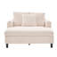 Chaise longue rembourrée 50 po-404283262