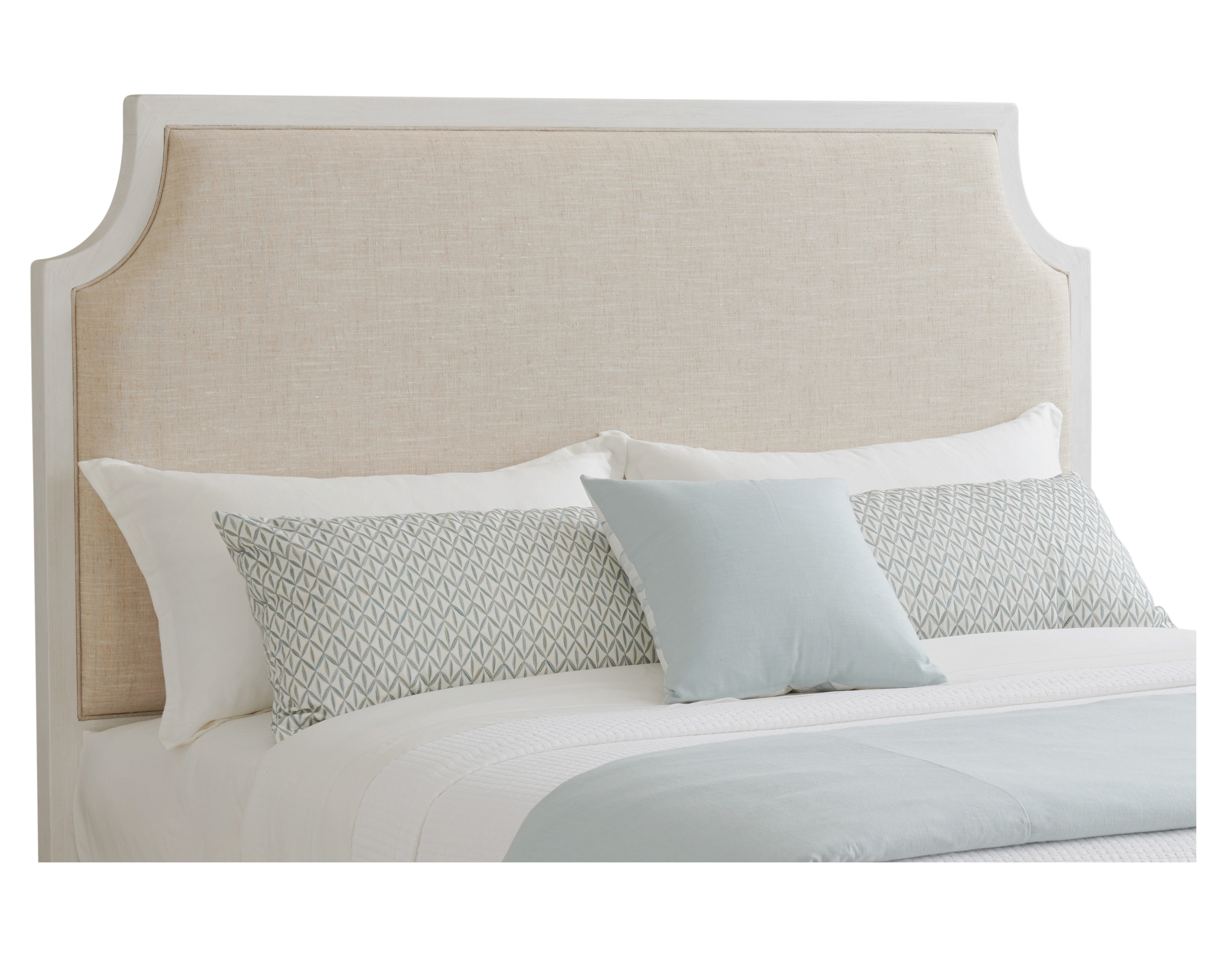 Ocean Breeze Belle Isle Upholstered Headboard