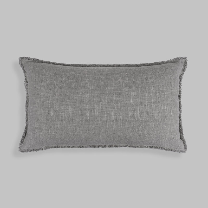 Coussin Nathanim Organic Chic, Gris ombragé