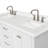 Cambridge 61'' Double Bathroom Vanity with Top-1625683653