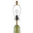 Green Glass Table Lamp Green See Below-1149853284