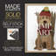 Goldendoodle Ski Dog, reproduction encadrée - bois massif-602633007-602633000