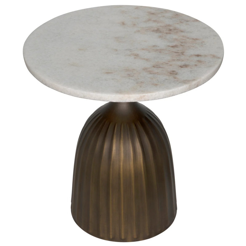 Samuel Marble End Table