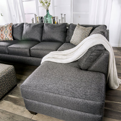 Funches Upholstered L-Shaped Sectional Right Hand Facing