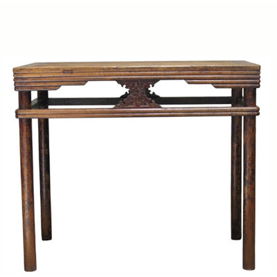 19th Century Chinese Elm Console Table