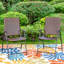 Chaise de patio pliante empilable Jessica