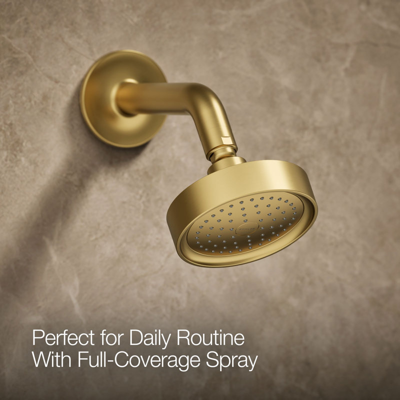 Purist® Rite Temp Shower Faucet, Vibrant Brushed Moderne Brass