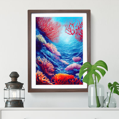 Colourful Coral Reef No.2 - Wall Art