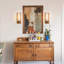  Abe 1 - Light Ribbed Glass Wall Sconce