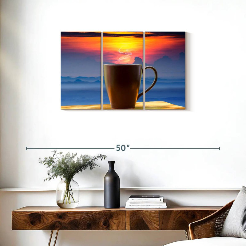 Yarlin Good Morning Coffee, H 20 po x l 33 po