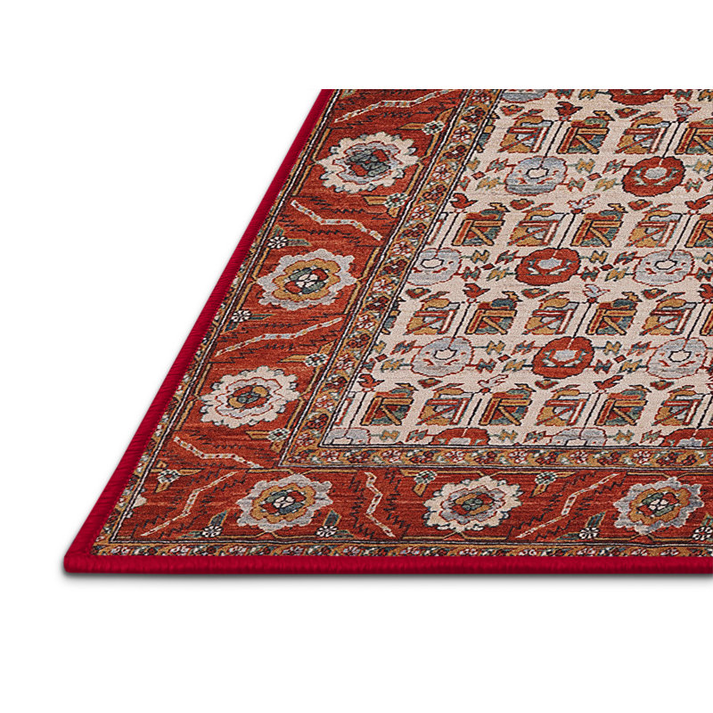 Tapis marocain tissé à la machine, Rectangle 8 pi x 10 pi