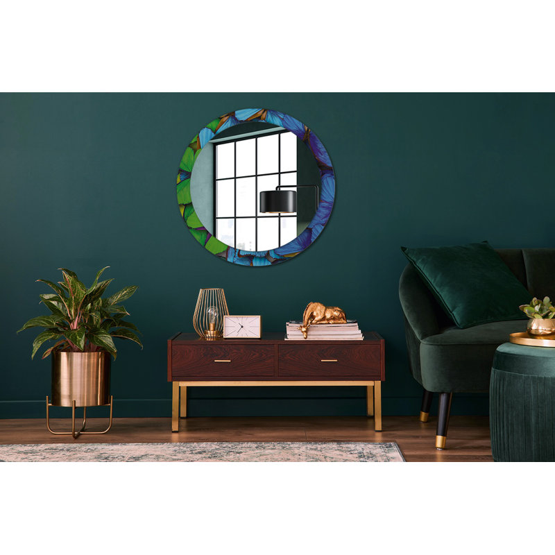 Huldar Glass Flat Wall Mirror
