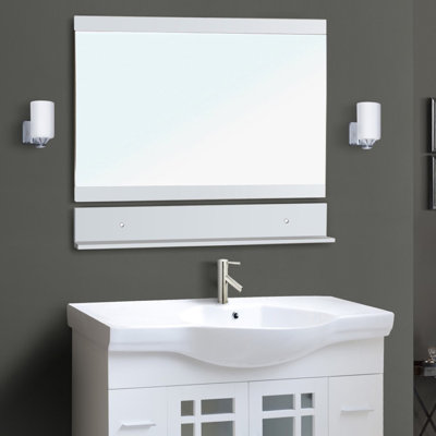 Aryian Solid Wood Rectangle Mirror