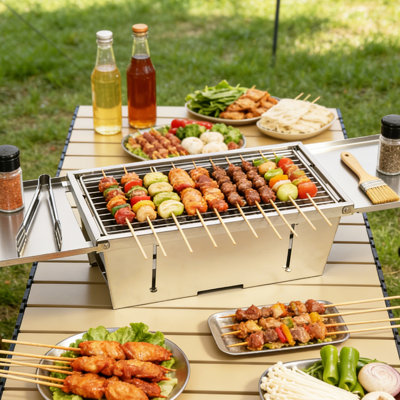 Foldable Portable Charcoal Grill