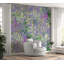 Murale botanique pelez et collez Christopher - Lilas jardin printanier-106363069