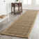 Grampian Beach Jacquard Weave Sisal With Latex Geometric Rug