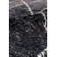 Casablanca Hand Knotted Wool Geometric Area Rug in Charcoal