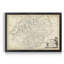 Carte de la Russie-impression d’art graphique sur toile encadrée-1199682581-1199682582