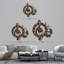 Grande horloge murale silencieuse en métal-98916683-98916686