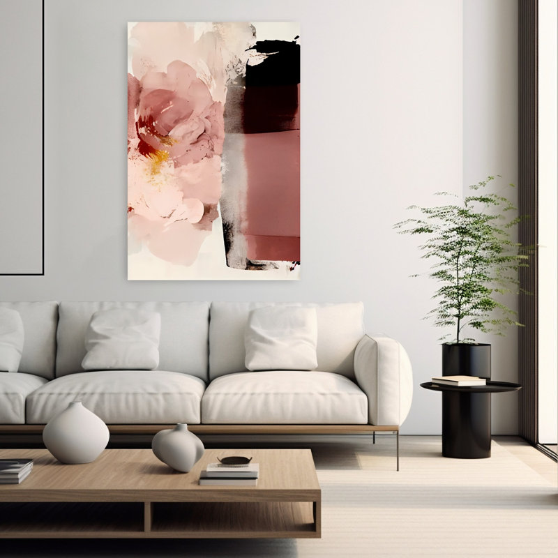 Art contemporain contemporain abstrait, H 60 po x l 40 po