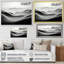 «Black and White Rivers», impression sur toile-1988484253-1988484252