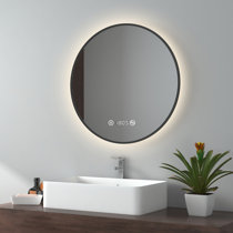 Anti-Beschlag-Rasierspiegel, 4 Saugnapf Anti-Beschlag-Duschspiegel,  modernes Design Badezimmer Anti-Beschlag-Duschspiegel