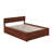 Bueno Park Solid Wood Platform Bed with Footboard and Under Bed Drawers