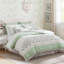 Ensemble d'édredon en percale de coton Elegant Floral