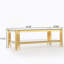 Table basse supérieure et inférieure en verre trempé à double couche et cadre en acier inoxydable à finition miroir-88041129-88041128-88041133