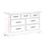Miroir de commode 7 tiroirs 7 pièces