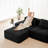 153" L-Shaped Modular Sectional Sofa-875790457