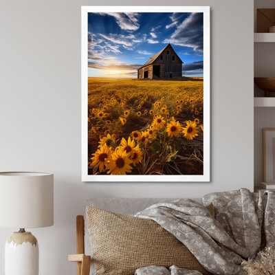 «Anchill Barn Country Legacy Pointillism III», reproduction sur toile