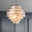 Lustre étagé unique à 5 lumières avec décorations coquillage Halesowen