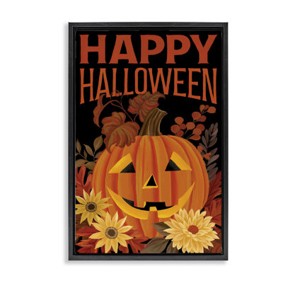 Cadre flottant Happy Halloween