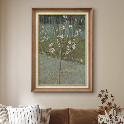 Almond Tree in Blossom by Vincent Van Gogh - Picture Frame Painting on Canvas