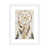 Papier beaux-arts encadré blanc sélectionné